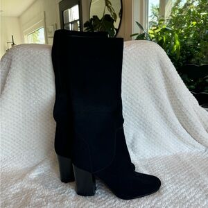 MICHAEL Michael Kors Leigh suede boots black size 7.5